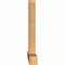 Ekena Millwork Portland Timber Gable Bracket, Western Red Cedar, 72"W x 30"H x 3 1/2"D x 3 1/2"F, 10/12 Pitch GBW072X30X0404POR00SWR - alternate 2